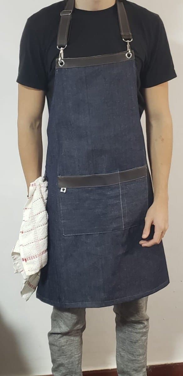 Delantal de jean, La Parra Diseño Textil