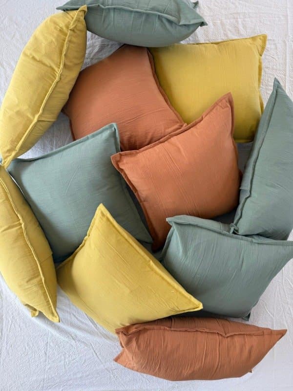 Pack 4 almohadones 40 × 40 cm, La Parra Diseño Textil