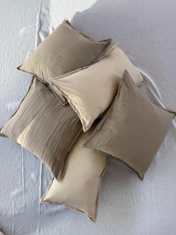 Pack 4 almohadones 40 × 40 y 60 × 40 cm, La Parra Diseño Textil