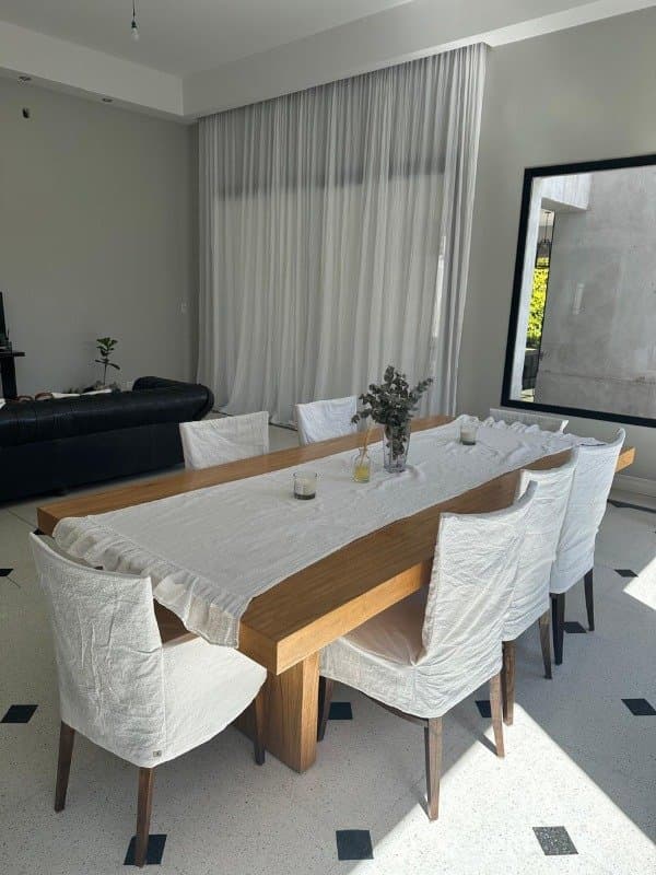 Pack fundas de sillas + cortinas, La Parra Diseño Textil